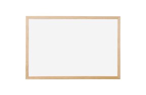 ΠΙΝΑΚΑΣ ΛΕΥΚΟΣ ΜΕ ΞΥΛΙΝΟ ΠΛΑΙΣΙΟ 60x90cm